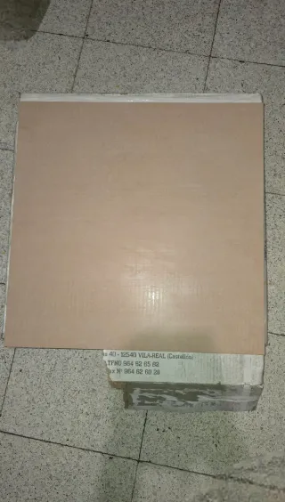 Restos de baldosas cerámicas