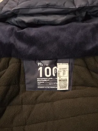 Chaqueta de esquí azul