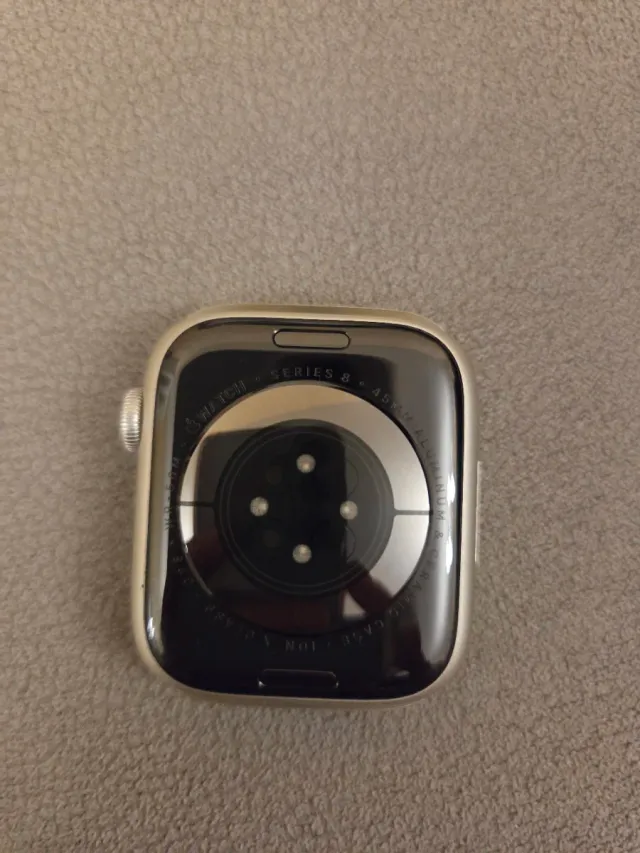 Apple Watch Series 8 GPS,45mm,aluminio blanco.