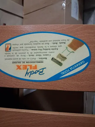 Somier BODYFLEX láminas confort