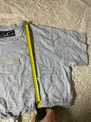 The Couture Club S/36/8 Camiseta Gris