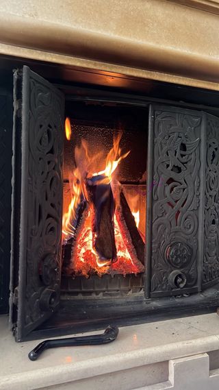 Chimenea de leña Jotul 18 75cm Hierro Fundido