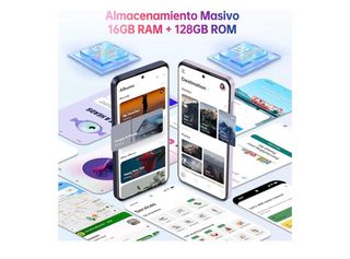 OUKITEL C69 Morado 16GB RAM + 128GB