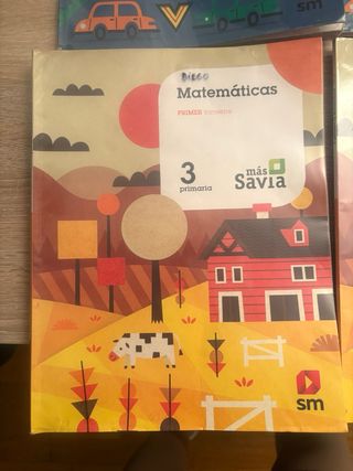 LIBROS DE 3º PRIMARIA ( más savia SM)
