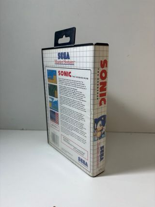 Sonic The Hedgehog Sega Master System