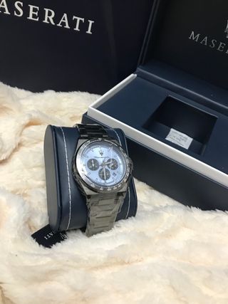 Reloj Maserati Velocità R8873652004 Azul/Plata