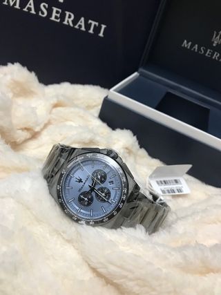 Reloj Maserati Velocità R8873652004 Azul/Plata