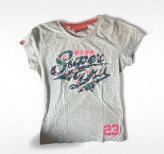 Camiseta Superdry Mujer Talla L Floral