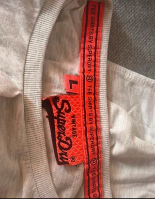 Camiseta Superdry Mujer Talla L Floral