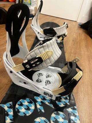 Tabla Snowboard Rossignol Circuit Fijaciones Burto