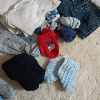 Set abbigliamento invernale bimbo 3/6 mesi