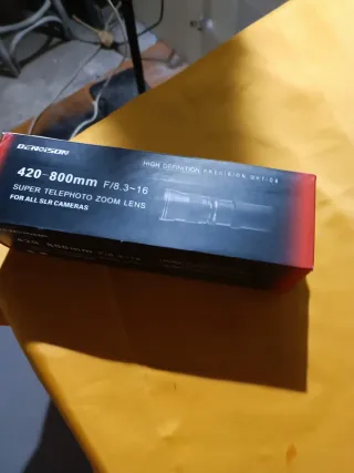Lente BENOISON 420-800mm F/8.3-16 SLR