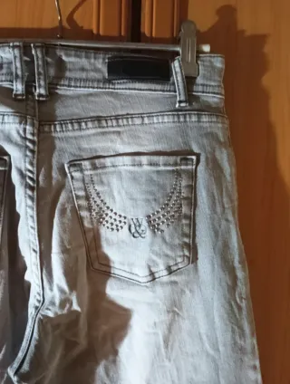 Pantalón vaquero mujer azul