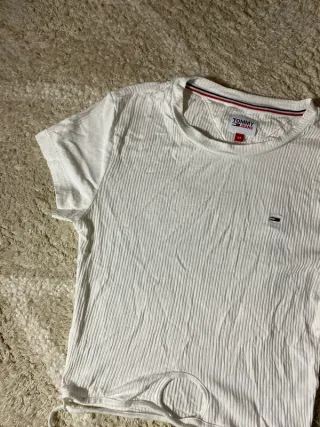 Top blanco Tommy Hilfiger XS