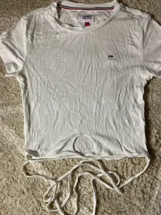 Top blanco Tommy Hilfiger XS