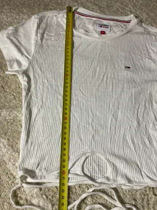 Top blanco Tommy Hilfiger XS