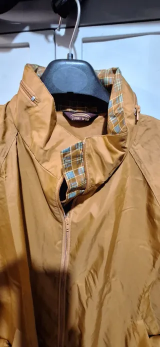 NUEVA Gabardina elegante amarilla chubasquero