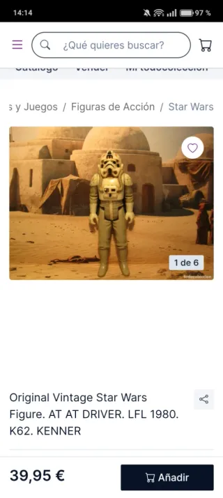 Figuras Luke Skywalker, anakin y trooper Kenner