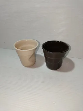 Tazzine Stropicciate Espresso Revol