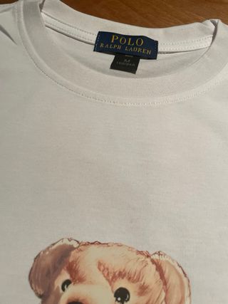 Camiseta Polo Ralph Lauren Oso Rosa