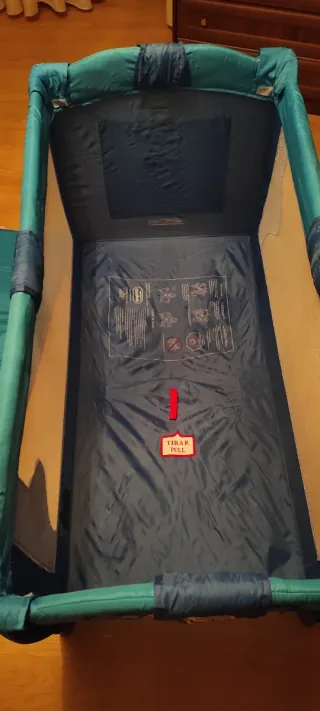 Cuna de viaje Asalvo + colchón extra