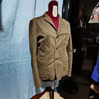 Giacca Benetton Uomo Verde Oliva