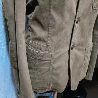 Giacca Benetton Uomo Verde Oliva