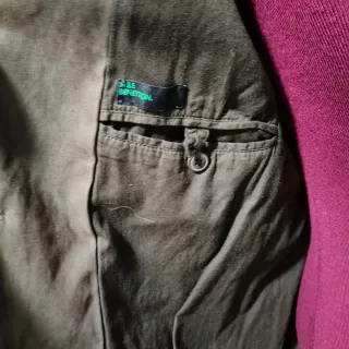 Giacca Benetton Uomo Verde Oliva