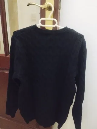 Jersey Polo Ralph Lauren Negro Trenzado