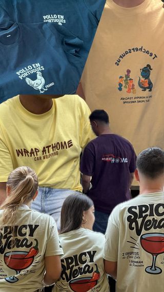 Camisetas Personalizadas: Peñas, tu coche, eventos