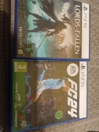 PS5 FC 24 y Lords of the Fallen