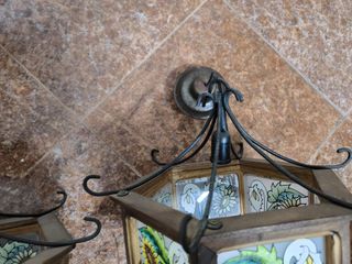 2 Lampade Rustiche Vintage