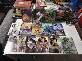 Lote 14 mangas alita angel . gunm last order