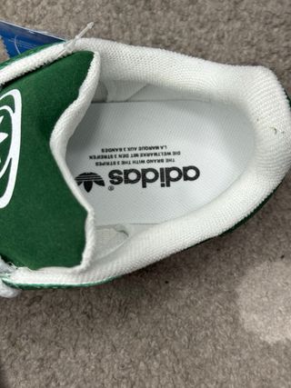 Adidas Zapatillas Verdes y Blancas