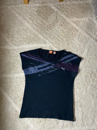 Camiseta Puma Negra Deportiva