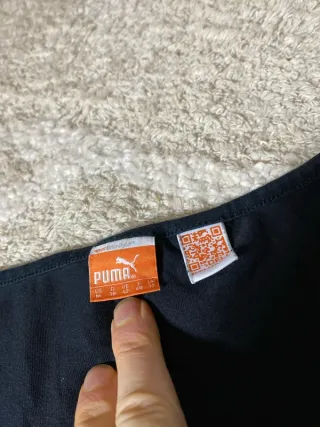 Camiseta Puma Negra Deportiva