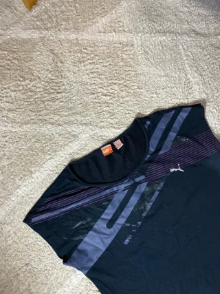 Camiseta Puma Negra Deportiva