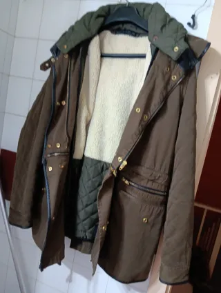 Parka Zara Talla L con Chaleco