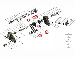 Kit Reparación Caja Transfer BMW