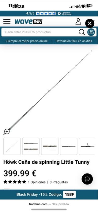 Caña de spinning Höwk Little Tunny