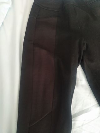 2 Leggings Negro y Multicolor