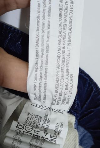 Pantalón vaquero Pull&Bear azul