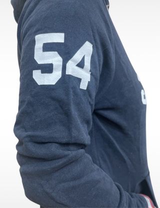 Sudadera Superdry Mujer Talla 40 Azul/Roja