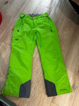 Pantalón Nieve Hombre Columbia Verde