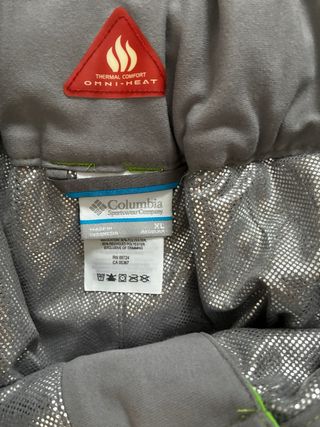 Pantalón Nieve Hombre Columbia Verde