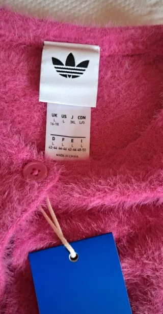 Chaqueta Adidas Rosa Talla L