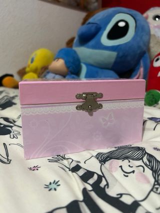 Joyero Bailarinas Rosa