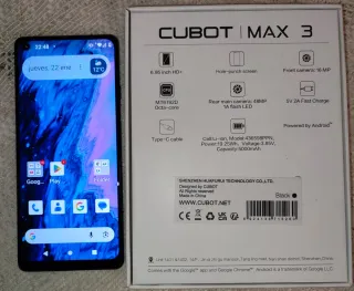 REBAJADO Cubot Max 3 Negro - Pantalla 7"