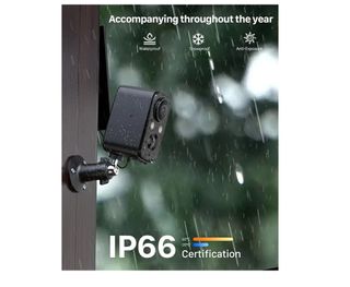 Cámara Vigilancia Solar WiFi Exterior