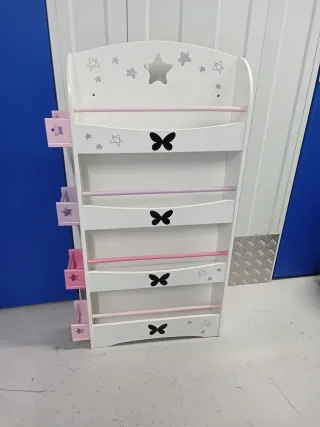 Estantería infantil estrellas y mariposas